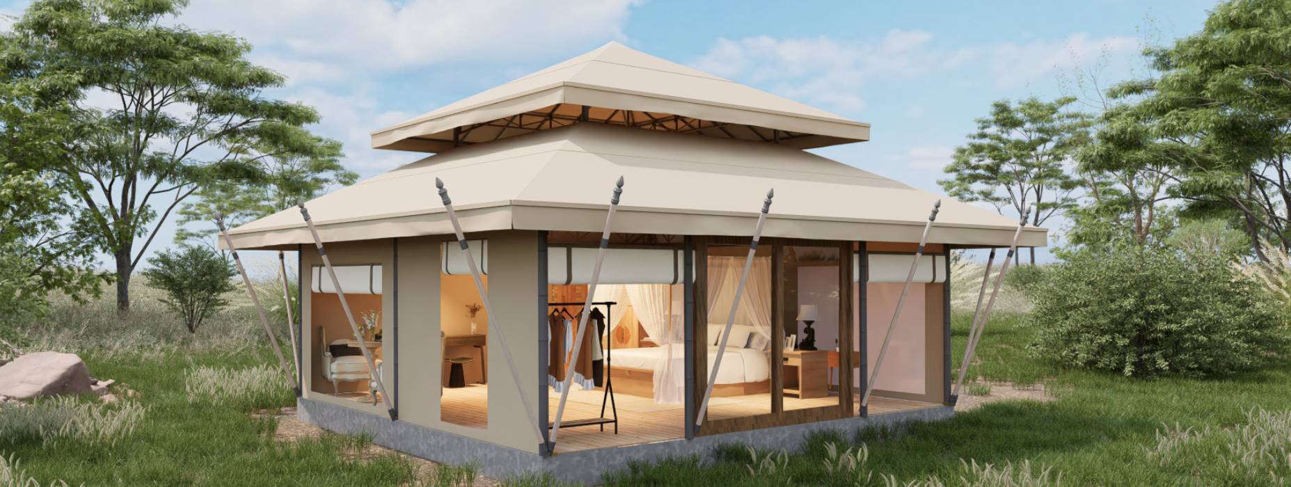 洱源县户外野奢帐篷